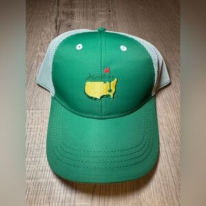 Masters Green Mesh Men's Golf Hat Cap Ahead USA Augusta National Adjustable
